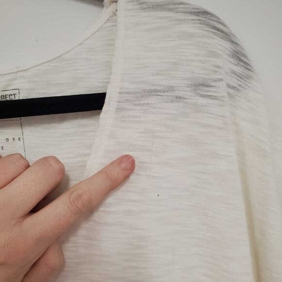 PJ Harlow Poetically Correct Chelsea Dress Pima Cotton White (S-M) Minimalist - Picture 11 of 13